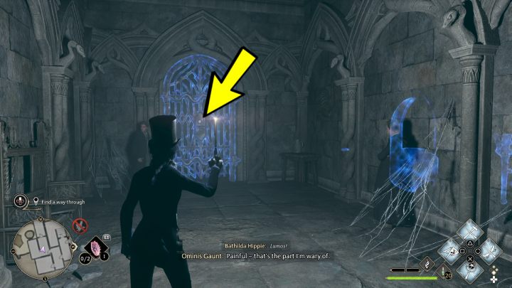 Przejdźcie przez nowo otwarte drzwi i podnieście 3 notatkę ze ściany po lewej stronie - Hogwarts Legacy: W cieniu nauki (In the Shadow of the Study) - Hogwarts Legacy - poradnik do gry