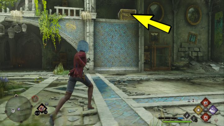 Po wejściu do jaskini skręćcie w lewo i wejdźcie do dużej komnaty - Hogwarts Legacy: Skrzynie skarbów Dolina Hogwartu (Hogwarts Valley) - Hogwarts Legacy - poradnik do gry