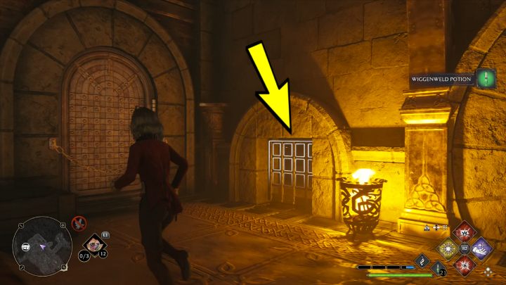 Wejdźcie po schodach przy wielkim piecu - Hogwarts Legacy: Skrzynie skarbów Dolina Hogwartu (Hogwarts Valley) - Hogwarts Legacy - poradnik do gry