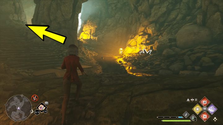 Po opuszczeniu widny skręćcie w lewo i wejdźcie do tunelu - Hogwarts Legacy: Skrzynie skarbów Dolina Hogwartu (Hogwarts Valley) - Hogwarts Legacy - poradnik do gry