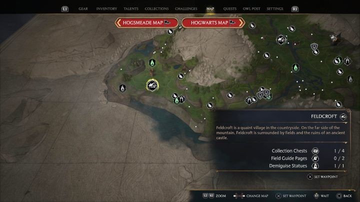 2 - Hogwarts Legacy: Skrzynie skarbów Rejon Feldcroft (Feldcroft Region) - Hogwarts Legacy - poradnik do gry