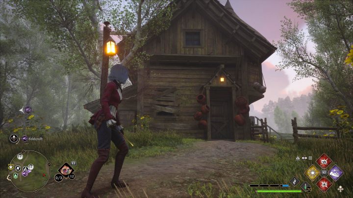 Tę skrzynię znajdziecie w Feldcroft - Hogwarts Legacy: Skrzynie skarbów Rejon Feldcroft (Feldcroft Region) - Hogwarts Legacy - poradnik do gry