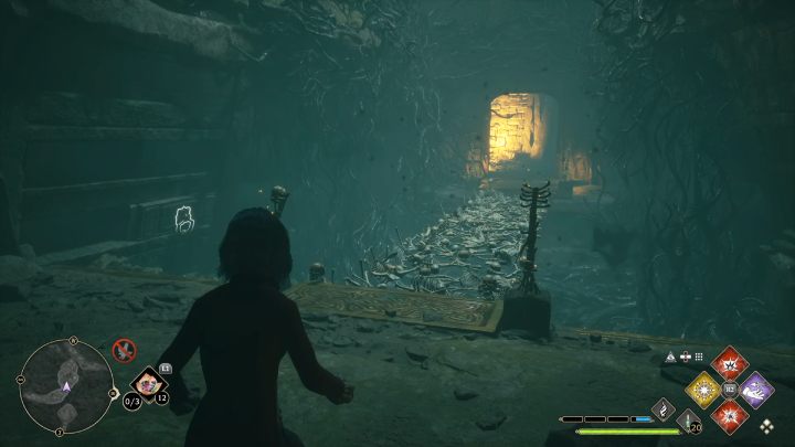 Podążajcie naprzód, aż dotrzecie do pokoju z zawalonym mostem - Hogwarts Legacy: Skrzynie skarbów Rejon Feldcroft (Feldcroft Region) - Hogwarts Legacy - poradnik do gry