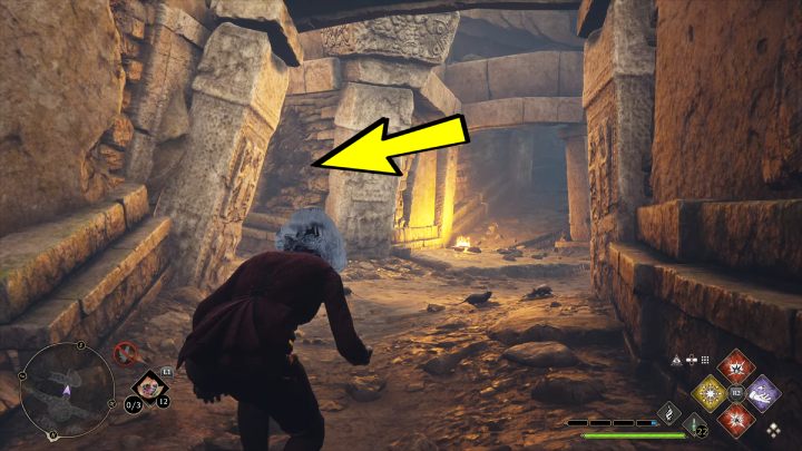 Wyjdźcie z wody, przejdźcie pod zawalonym sufitem i skręćcie w lewo - Hogwarts Legacy: Skrzynie skarbów Rejon Feldcroft (Feldcroft Region) - Hogwarts Legacy - poradnik do gry