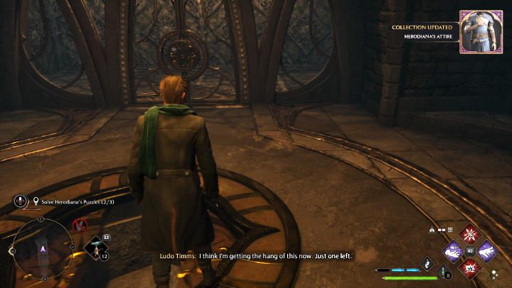 Wdrapcie się na górę i odbierzcie kolejną nagrodę - Ubiór Herodiany (Herodianas Attire) - Hogwarts Legacy: Sala Herodiany (The Hall of Herodiana) - Hogwarts Legacy - poradnik do gry