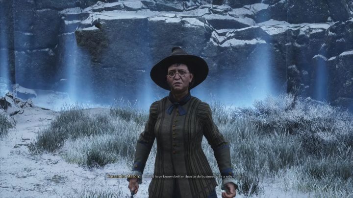 Kasandra Mason (Cassandra Mason) to finałowy boss w ekskluzywnej misji pobocznej dla PS5 i PS4 - Pilnowanie swojego nosa (Minding Your Own Business) - Hogwarts Legacy: Jak pokonać Kasandrę Mason (Cassandra Mason)? - Hogwarts Legacy - poradnik do gry