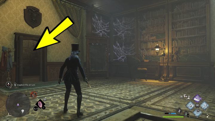 Niedaleko znajdziecie lampion - Hogwarts Legacy: Jak zbadać Atrium w queście Pilnowanie swojego nosa (Minding Your Own Business)? - Hogwarts Legacy - poradnik do gry