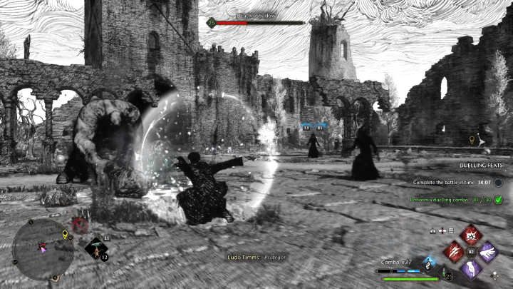 Idąc dalej, dotrzecie w końcu do miejsca, gdzie będzie czekać na Was śmierć - Hogwarts Legacy: Próba Niam Fitzgerald (Niamh Fitzgeralds Trial) - Hogwarts Legacy - poradnik do gry