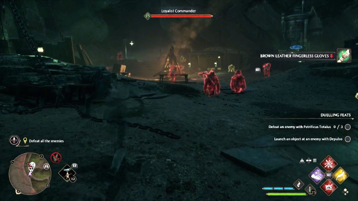 Dotrzecie w końcu do większego obozu, w którym aż roi się od przeciwników - Hogwarts Legacy: W cieniu góry (In the Shadow of the Mountain) - Hogwarts Legacy - poradnik do gry