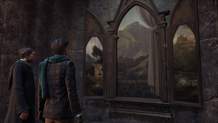 Po rozmowie z Sebastianem wróćcie do Krypty i umieśćcie ostatni fragment tryptyku na swoim miejscu - Hogwarts Legacy: W cieniu góry (In the Shadow of the Mountain) - Hogwarts Legacy - poradnik do gry