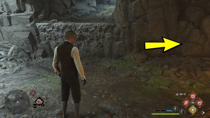 Skręćcie w lewo i usuńcie pajęczyny dowolnym zaklęciem ognia - Hogwarts Legacy: Skrzynie skarbów Wybrzeże Kłusowników (Poidsear Coast) - Hogwarts Legacy - poradnik do gry