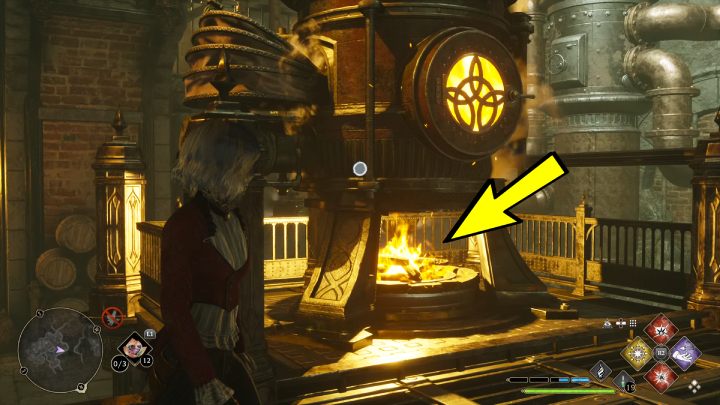 Wejdźcie do kopalni i zjedźcie wózkiem na niższy poziom - Hogwarts Legacy: Skrzynie skarbów Jezioro Marunweem (Marunweem Lake) - Hogwarts Legacy - poradnik do gry