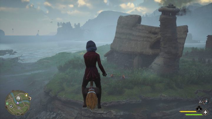 Ostatnią skrzynię w Marunweem odnajdziecie w domu na północ od punktu szybkiej podróży - Hogwarts Legacy: Skrzynie skarbów Jezioro Marunweem (Marunweem Lake) - Hogwarts Legacy - poradnik do gry