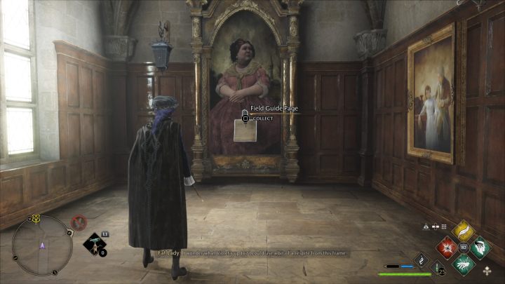 Nazwa: Portret grubej damy (Fat Lady Portrait) - Hogwarts Legacy: Skrzydło Południowe (The South Wing) - Hogwarts Legacy - poradnik do gry