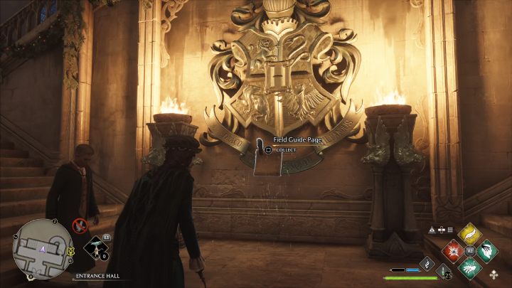 Nazwa: Herb Hogwartu (Hogwarts Crest) - Hogwarts Legacy: Wielka Sala (The Great Hall) - Hogwarts Legacy - poradnik do gry