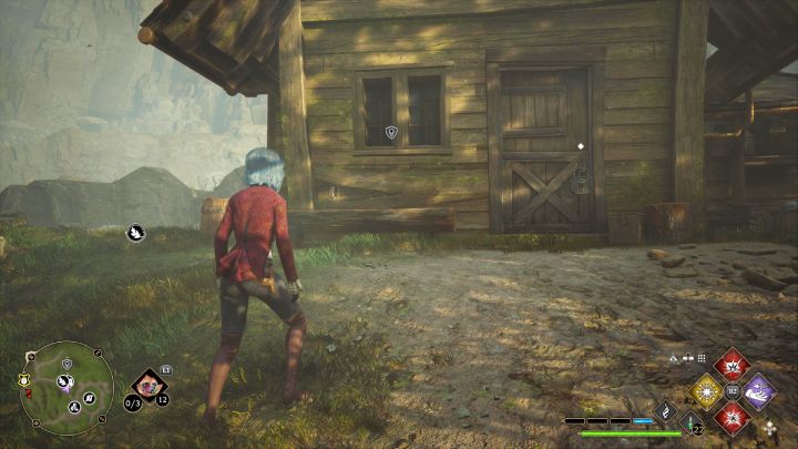 Ostatnia skrzynia w Cragcroft jest w domu obok łamigłówki Merlina (Merlin Trial) - Hogwarts Legacy: Skrzynie skarbów Cragcroftshire - Hogwarts Legacy - poradnik do gry