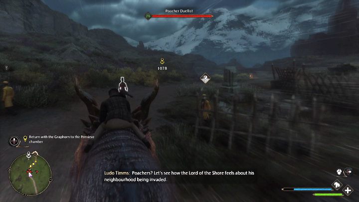 Po wejściu na grzbiet Garboroga kierujcie się w stronę znacznika misji - Hogwarts Legacy: Próba Sana Bakara (San Bakars Trial) - Hogwarts Legacy - poradnik do gry