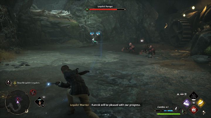 Idąc dalej, dotrzecie do miejsca, w którym zmierzycie się z kilkoma przeciwnikami - Hogwarts Legacy: Ostatni skarbiec (The Final Repository) - Hogwarts Legacy - poradnik do gry