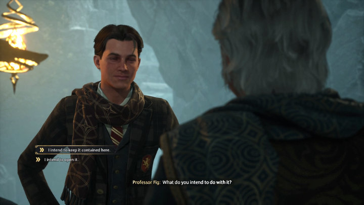 Po przerywniku filmowym dotrzecie w końcu do skarbca - Hogwarts Legacy: Ostatni skarbiec (The Final Repository) - Hogwarts Legacy - poradnik do gry