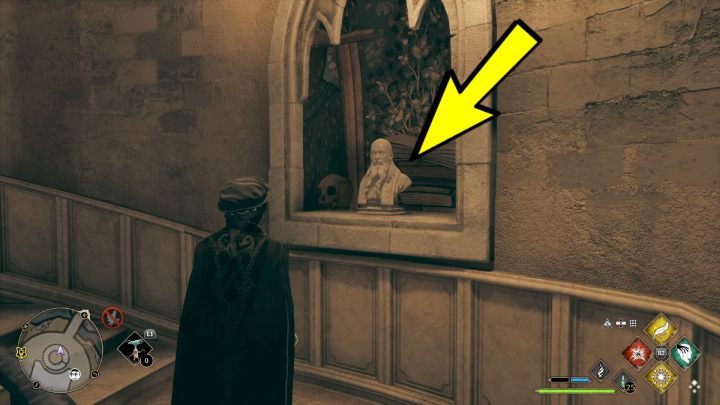 Nazwa: Popiersie Ravenclawu (Ravenclaw Bust) - Hogwarts Legacy: Wielkie Schody (The Grand Staircase) - Hogwarts Legacy - poradnik do gry