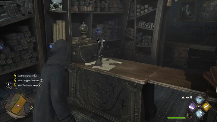 Sklep jest w centralnej części Hogsmeade - Hogwarts Legacy: Witaj w Hogsmeade (Welcome to Hogsmeade) - Hogwarts Legacy - poradnik do gry