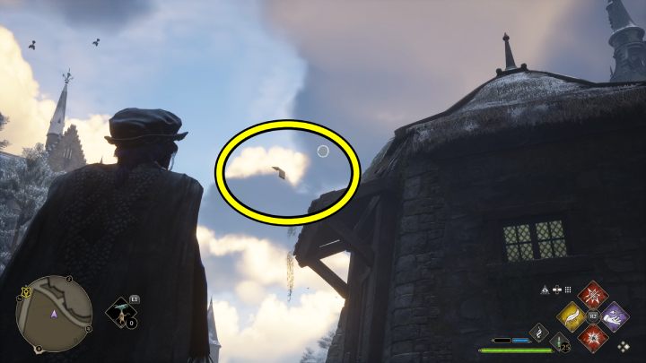 Ta strona zatacza w powietrzu spore koło - Hogwarts Legacy: Skrzydło dzwonnicy (The Bell Tower Wing) - Hogwarts Legacy - poradnik do gry