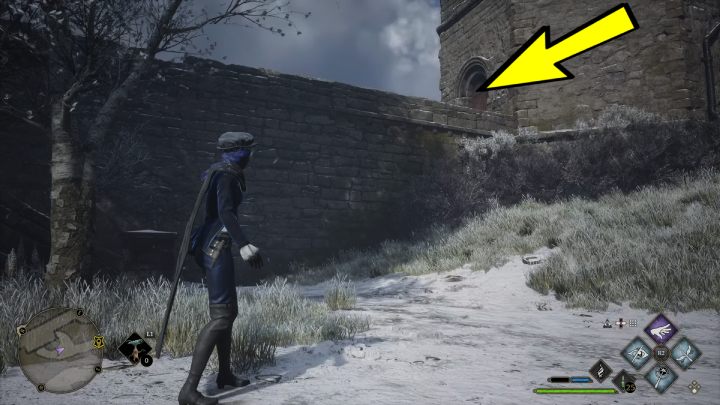 Nazwa: Mury obronne zamku (Castle Ramparts) - Hogwarts Legacy: Skrzydło dzwonnicy (The Bell Tower Wing) - Hogwarts Legacy - poradnik do gry