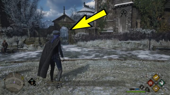 Ta znajdźka jest niestety zbugowana - Hogwarts Legacy: Skrzydło dzwonnicy (The Bell Tower Wing) - Hogwarts Legacy - poradnik do gry