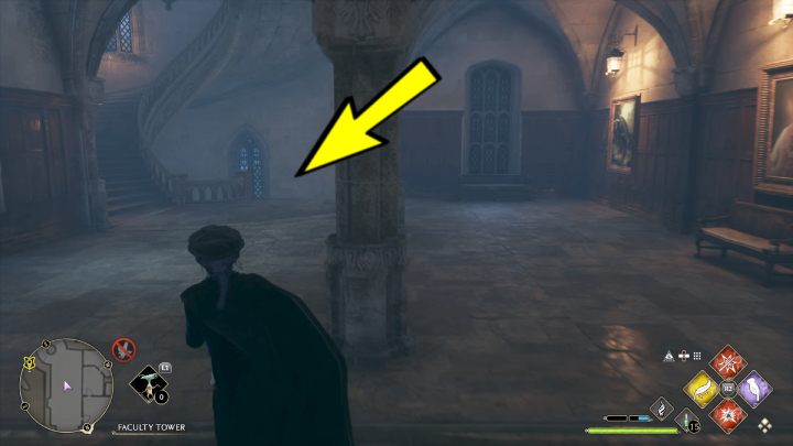 Część zamku: Skrzydło południowe (The South Wing) - Hogwarts Legacy: Skrzynie skarbów (Collection Chests) - część 2 - Hogwarts Legacy - poradnik do gry