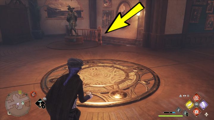 Część zamku: Skrzydło południowe (The South Wing) - Hogwarts Legacy: Skrzynie skarbów (Collection Chests) - część 2 - Hogwarts Legacy - poradnik do gry