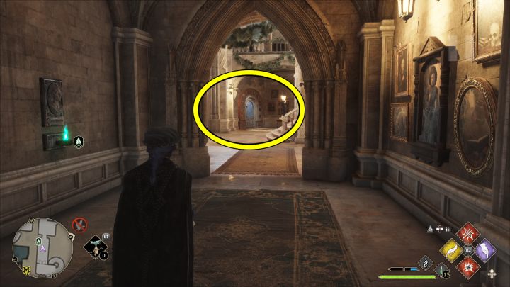 Część zamku: Skrzydło Astronomiczne (The Astronomy Wing) - Hogwarts Legacy: Skrzynie skarbów (Collection Chests) - część 1 - Hogwarts Legacy - poradnik do gry