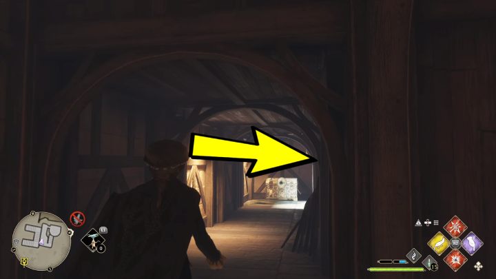 Część zamku: Skrzydło dzwonnicy (The Bell Tower Wing) - Hogwarts Legacy: Skrzynie skarbów (Collection Chests) - część 1 - Hogwarts Legacy - poradnik do gry