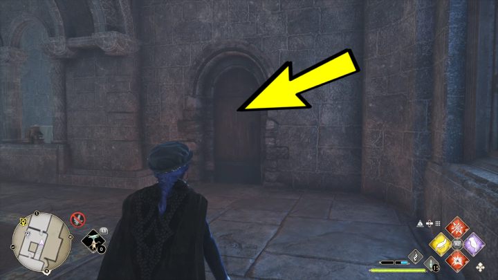 Część zamku: Skrzydło dzwonnicy (The Bell Tower Wing) - Hogwarts Legacy: Skrzynie skarbów (Collection Chests) - część 1 - Hogwarts Legacy - poradnik do gry