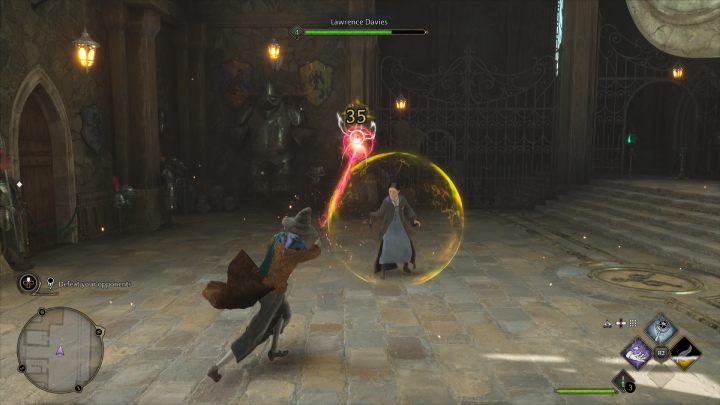 Wybierzcie partnera i rozpocznijcie bitwę - Hogwarts Legacy: Skrzyżowane Różdżki (Crossed Wands) - Hogwarts Legacy - poradnik do gry