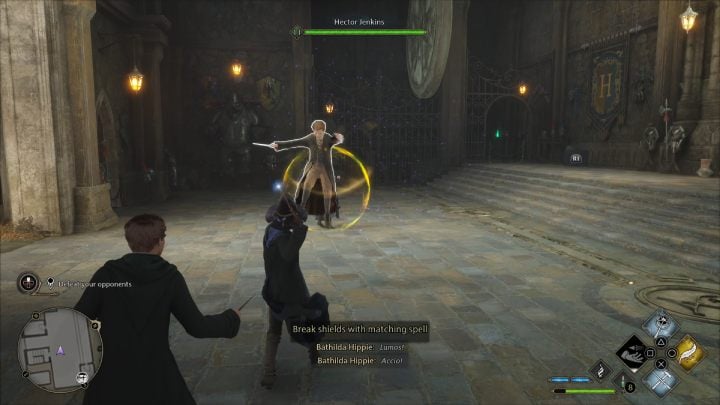 Następna runda będzie przeciwko 3 uczniom na poziomie 11 - Hogwarts Legacy: Skrzyżowane Różdżki (Crossed Wands) - Hogwarts Legacy - poradnik do gry