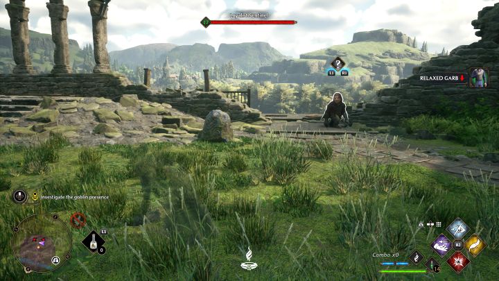 W trakcie korzystania z Zaklęcia Kamelona musicie mieć świadomość tego, że używacie jedynie kamuflażu, a nie pełnej niewidzialności - Hogwarts Legacy: Czy w grze są ataki skrytobójcze? - Hogwarts Legacy - poradnik do gry