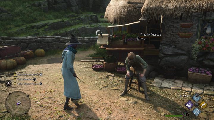 Kolejna strona Revelio znajduje się przed sklepem Magiczna Rzepa (The Magic Neep) - Hogwarts Legacy: Strony przewodnika (Field Guide Pages) - Hogsmeade - Hogwarts Legacy - poradnik do gry