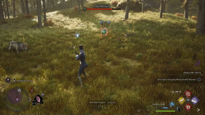 Biegnijcie za Natty i podążajcie za śladami na ziemi - Hogwarts Legacy: Zaginione dziecko (The Lost Child) - Hogwarts Legacy - poradnik do gry