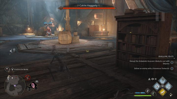 Gdy wszyscy wrócą na swoje miejsca, możecie wykończyć kolejnego wroga atakiem skrytobójczym - Hogwarts Legacy: Zaginione dziecko (The Lost Child) - Hogwarts Legacy - poradnik do gry