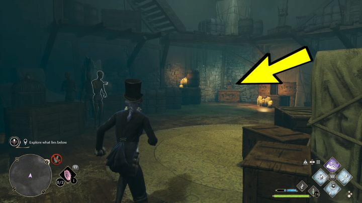 Podążajcie korytarzem i wejdźcie do następnego pokoju - Hogwarts Legacy: Pilnowanie swojego nosa (Minding Your Own Business) - Hogwarts Legacy - poradnik do gry
