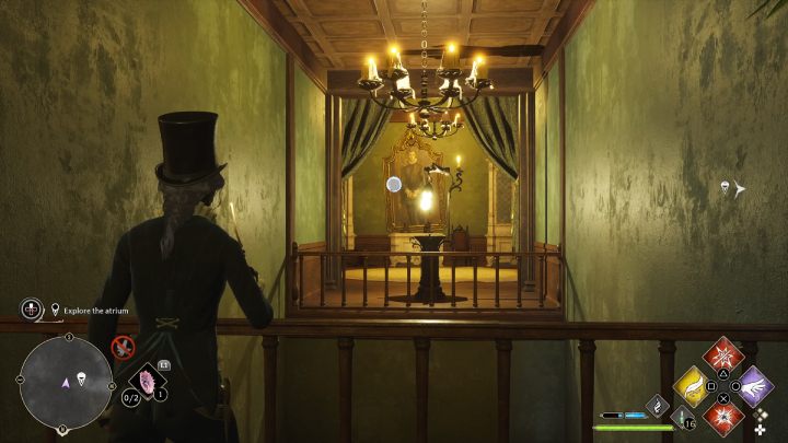 Na środku pokoju znajdziecie kolejny stojak - Hogwarts Legacy: Pilnowanie swojego nosa (Minding Your Own Business) - Hogwarts Legacy - poradnik do gry