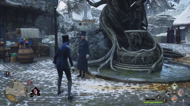 Wróćcie po drabinie do sklepu i porozmawiajcie z Penny - Hogwarts Legacy: Pilnowanie swojego nosa (Minding Your Own Business) - Hogwarts Legacy - poradnik do gry