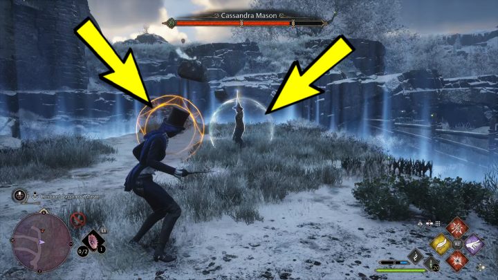 W następnym etapie, wiedźma schowa się za białą ochroną - Hogwarts Legacy: Pilnowanie swojego nosa (Minding Your Own Business) - Hogwarts Legacy - poradnik do gry