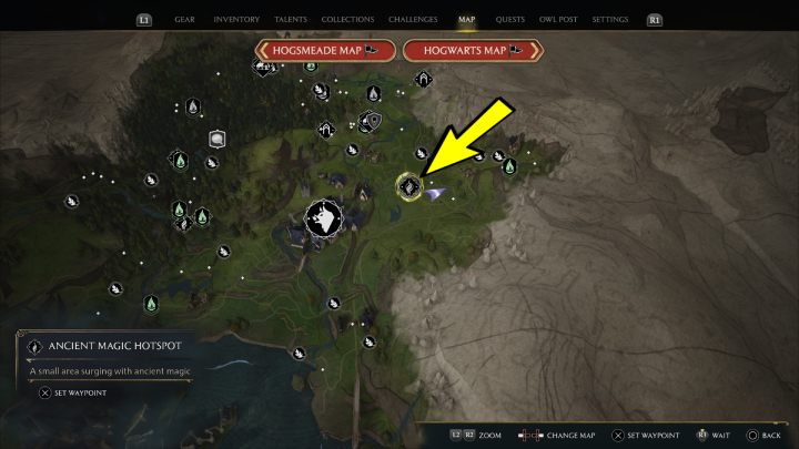 Region: Dolina Hogsmeade (Hogsmeade Valley) - Hogwarts Legacy: Tętniące źródła starożytnej energii (Ancient Magic Hotspots) część 1 - Hogwarts Legacy - poradnik do gry