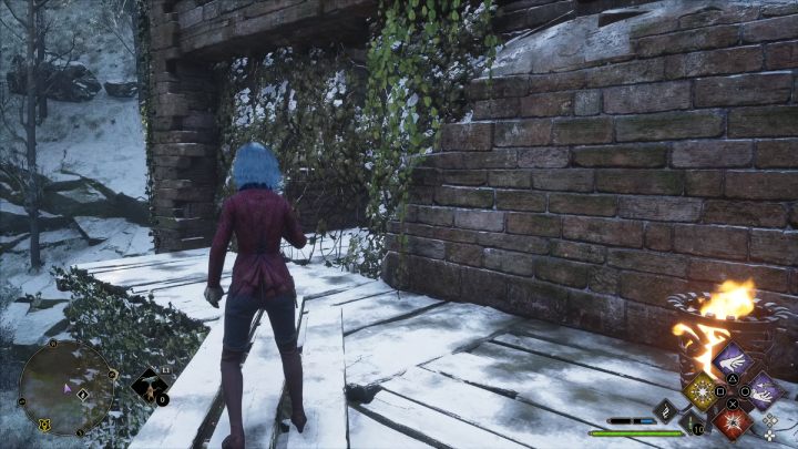 Wróćcie do punktu startowego i wejdźcie na platformę po lewej stronie - Hogwarts Legacy: Tętniące źródła starożytnej energii (Ancient Magic Hotspots) część 1 - Hogwarts Legacy - poradnik do gry