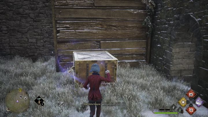 Zeskoczcie w dół i przeskanujcie teren - Hogwarts Legacy: Tętniące źródła starożytnej energii (Ancient Magic Hotspots) część 1 - Hogwarts Legacy - poradnik do gry