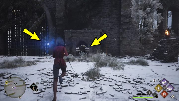 Drugi obiekt jest za kolejną bramą - Hogwarts Legacy: Tętniące źródła starożytnej energii (Ancient Magic Hotspots) część 1 - Hogwarts Legacy - poradnik do gry