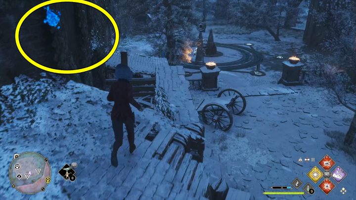 Ostatni obiekt jest w budynku - Hogwarts Legacy: Tętniące źródła starożytnej energii (Ancient Magic Hotspots) część 1 - Hogwarts Legacy - poradnik do gry