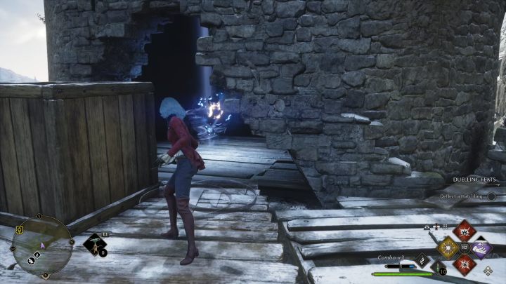 Wejdźcie po drabinie i podnieście ostatni obiekt - Hogwarts Legacy: Tętniące źródła starożytnej energii (Ancient Magic Hotspots) część 1 - Hogwarts Legacy - poradnik do gry