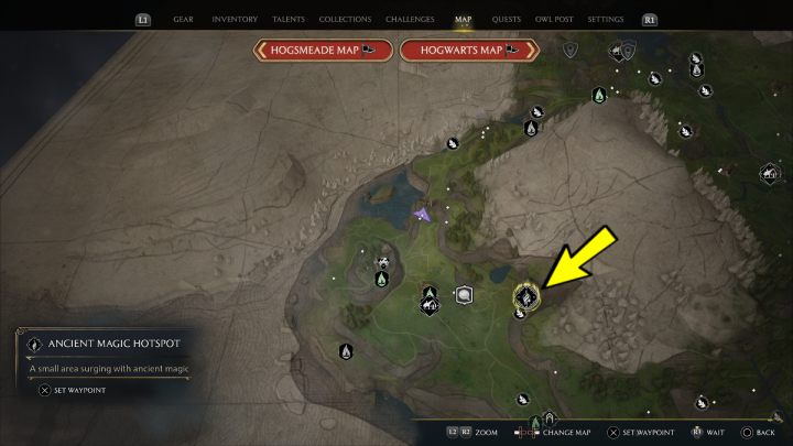 Region: Feldcroft Region (Feldcroft Region) - Hogwarts Legacy: Tętniące źródła starożytnej energii (Ancient Magic Hotspots) część 2 - Hogwarts Legacy - poradnik do gry